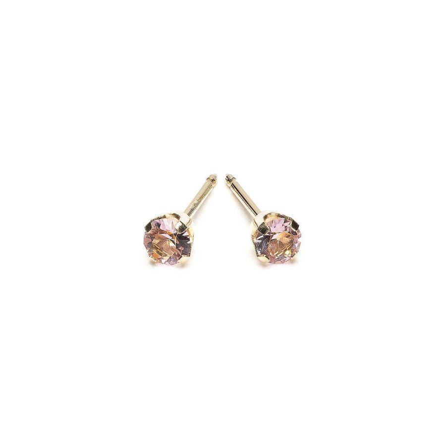 Earrings Simply Whispers | 14K Gold Earrings June Birthstone