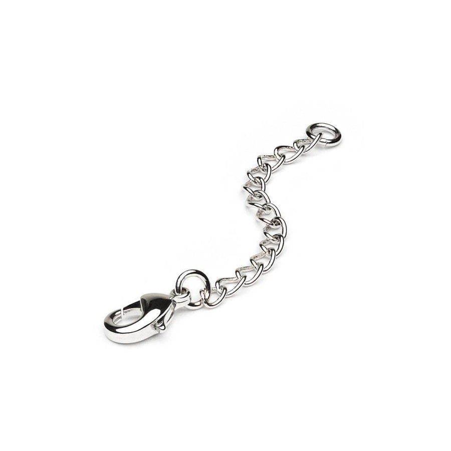 Accessories Simply Whispers | Silver Plated 2 Inch Chain Necklace Extender