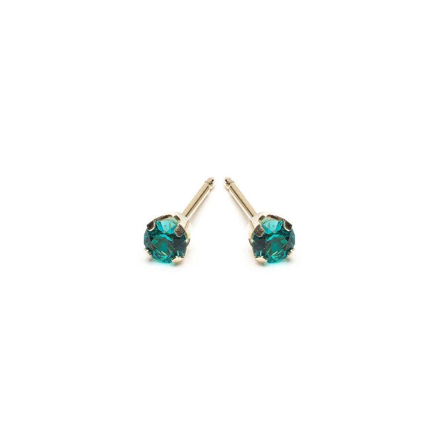 Earrings Simply Whispers | 14K Gold Earrings December Birthstone