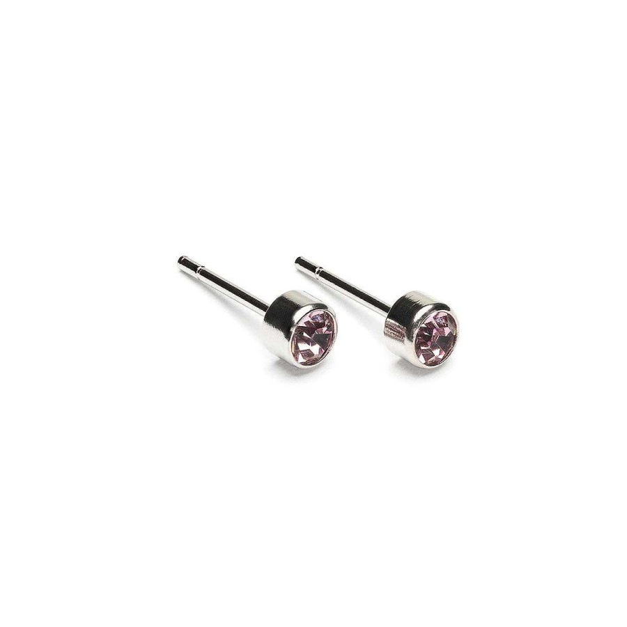 Earrings Simply Whispers | June Birthstone Stainless Steel Earrings