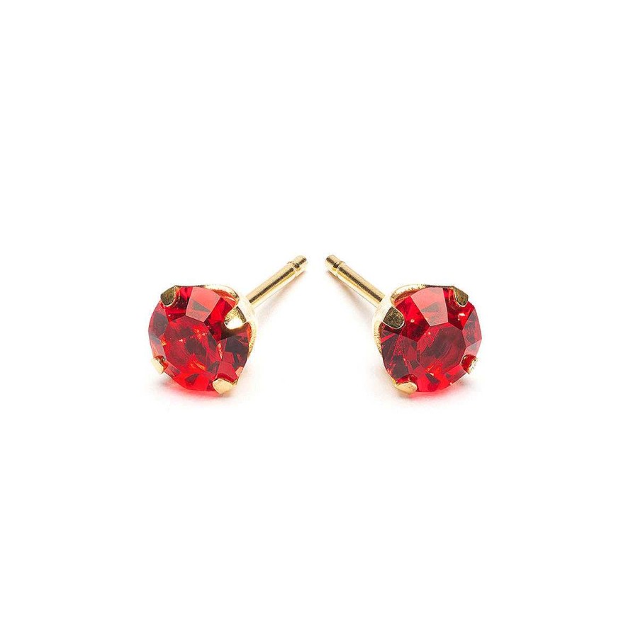 Earrings Simply Whispers | July Birthstone 5Mm Earrings