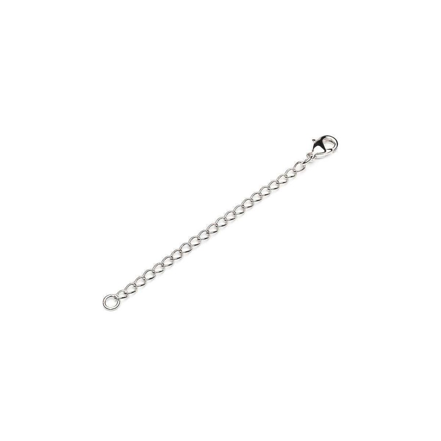 Accessories Simply Whispers | Silver Plated 3 Inch Chain Necklace Extender