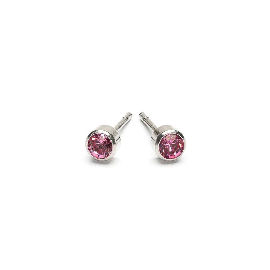 Earrings Simply Whispers | October Birthstone Stainless Steel Earrings