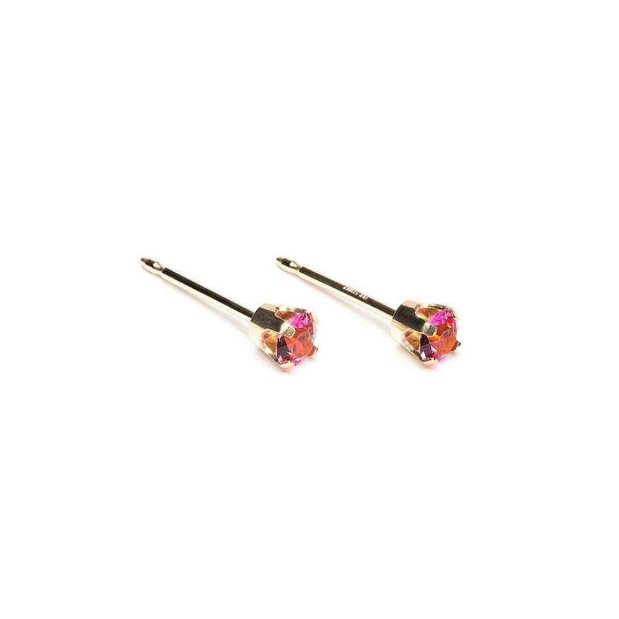 Earrings Simply Whispers | 14K Gold Earrings October Birthstone