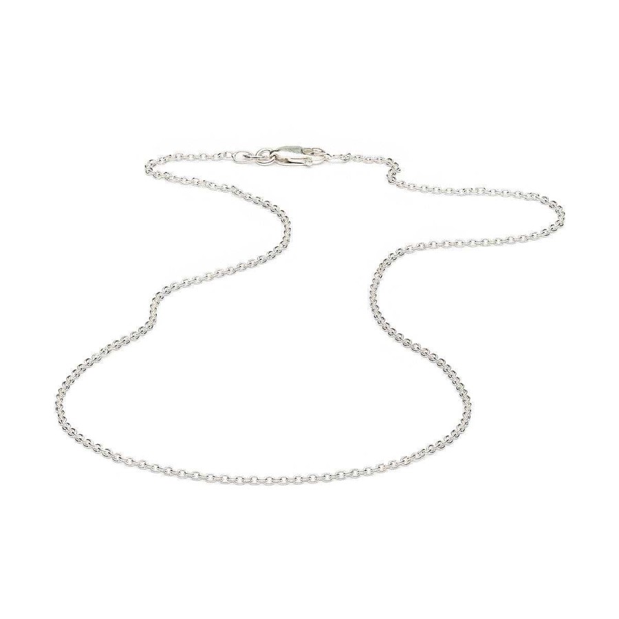 Necklaces Simply Whispers | Sterling Silver 16 Inch Cable Chain Necklace