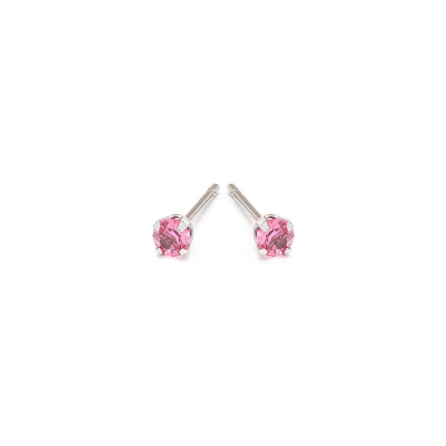 Earrings Simply Whispers | October Birthstone Stainless Steel Stud Earrings