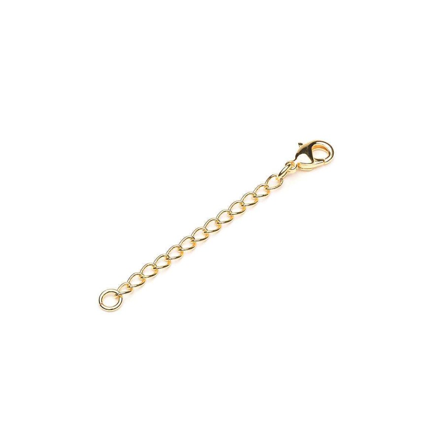 Accessories Simply Whispers | Gold Plated 2 Inch Chain Necklace Extender