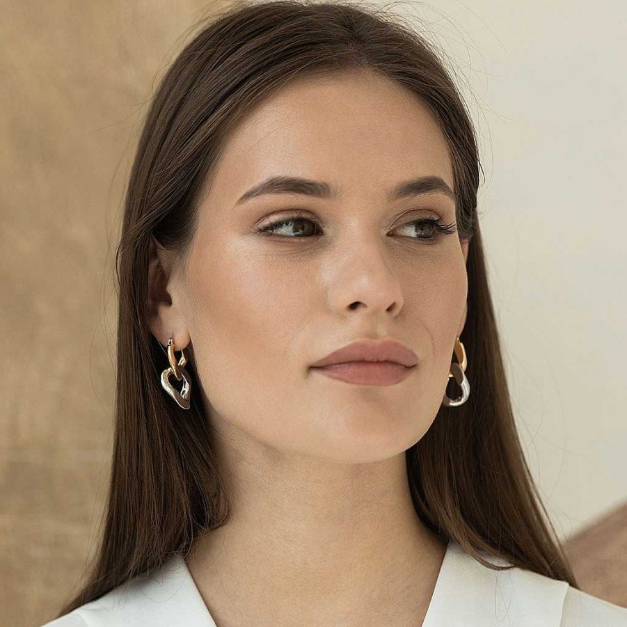 Earrings Simply Whispers | Chunky Chain Drop Earrings