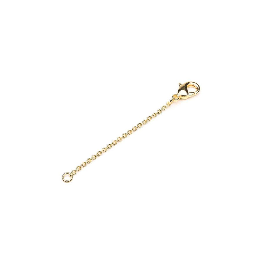 Accessories Simply Whispers | Gold Plated 2 Inch Pendant Chain Necklace Extender