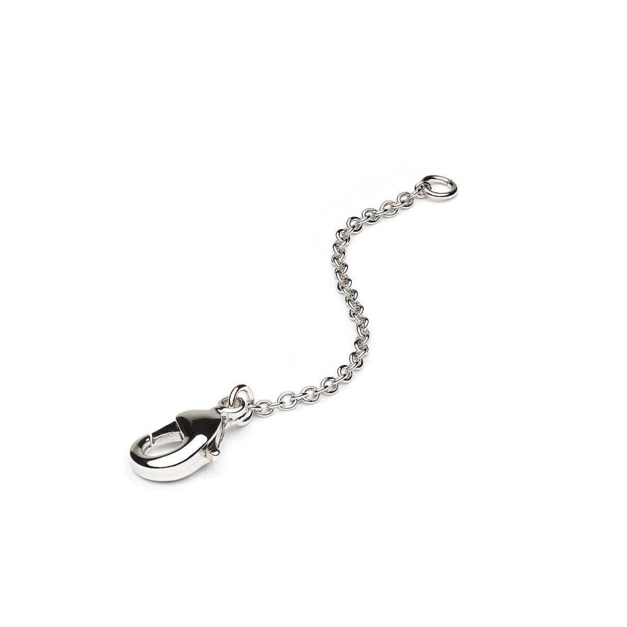 Accessories Simply Whispers | Silver Plated 2 Inch Pendant Chain Necklace Extender