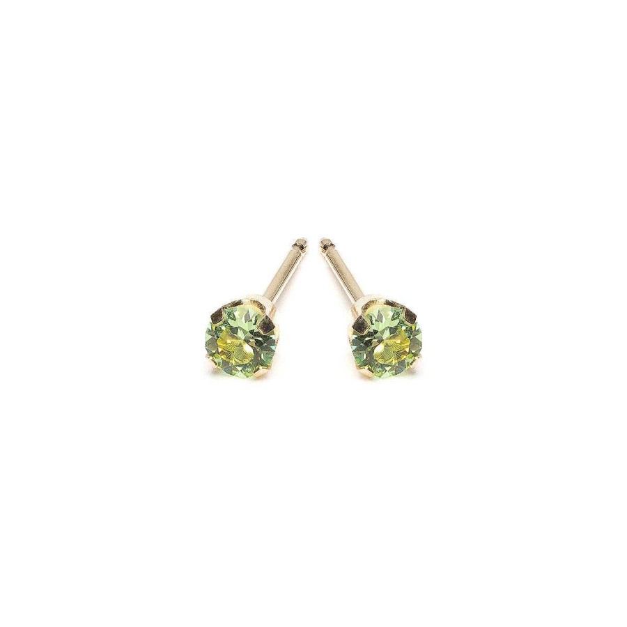 Earrings Simply Whispers | 14K Gold Earrings August Birthstone