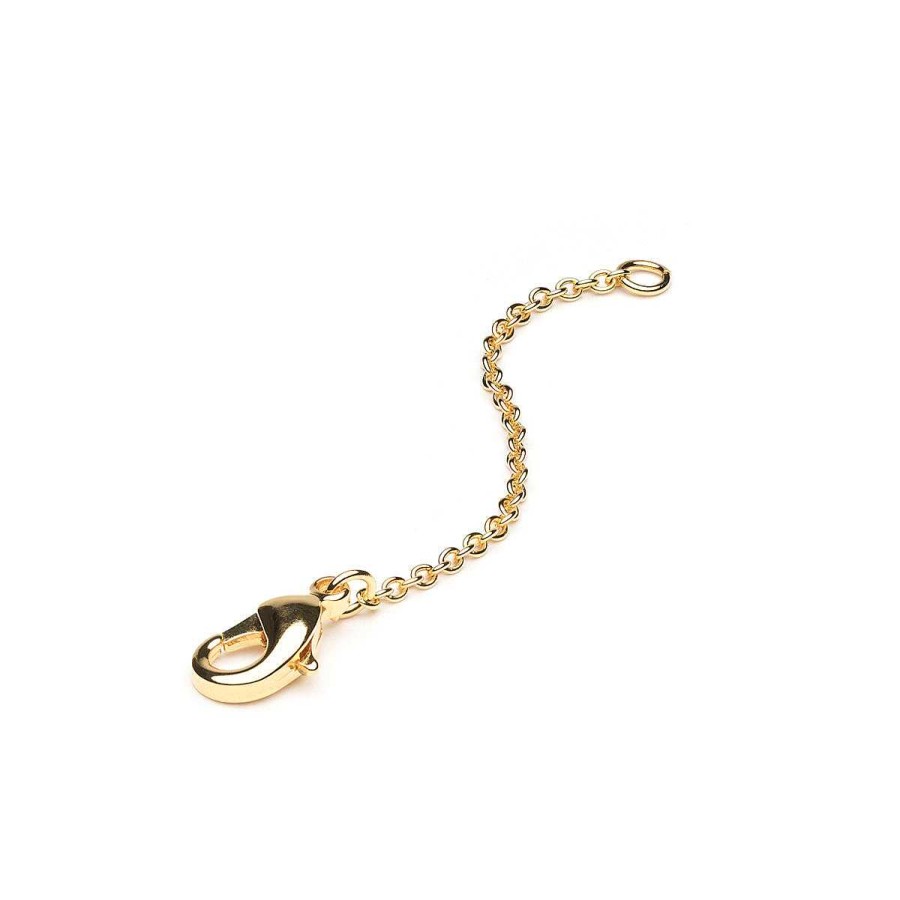 Accessories Simply Whispers | Gold Plated 2 Inch Pendant Chain Necklace Extender