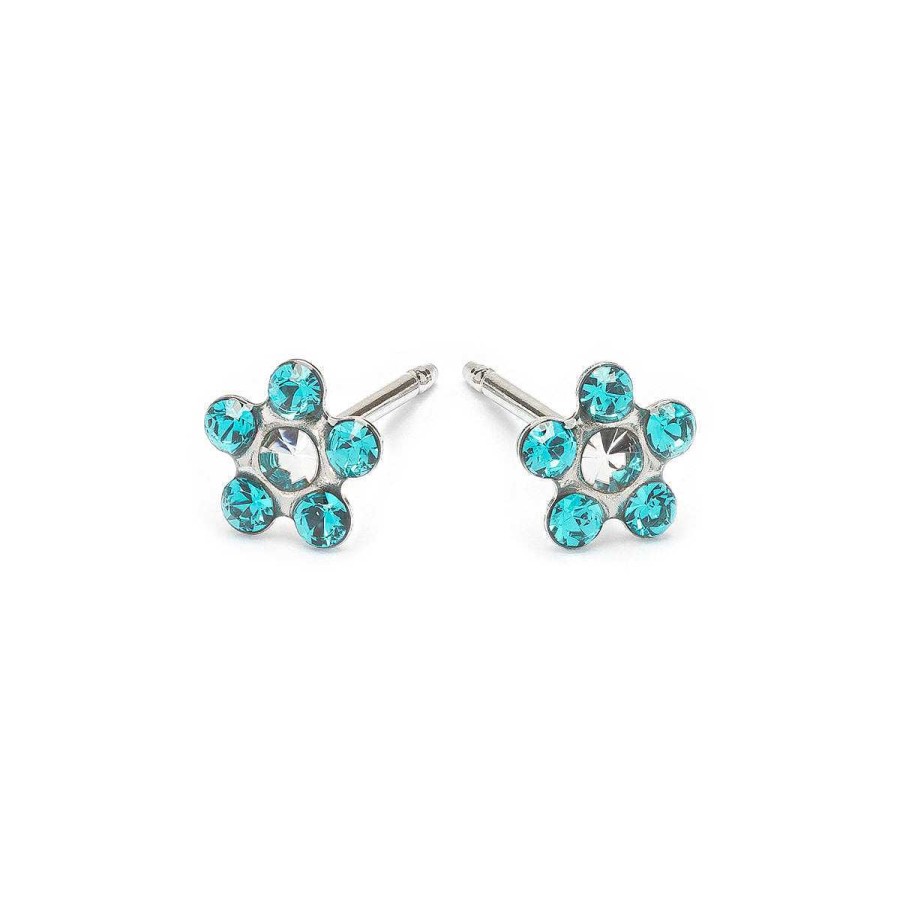 Earrings Simply Whispers | Turquoise Daisy Earrings