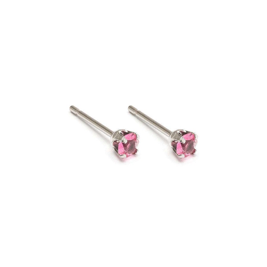 Earrings Simply Whispers | October Birthstone Stainless Steel Stud Earrings