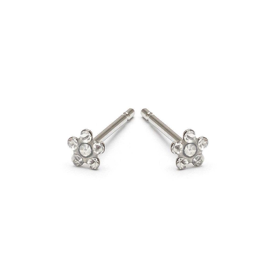 Earrings Simply Whispers | Mini Flower Stud Earrings