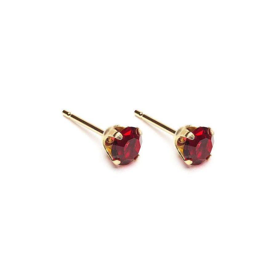 Earrings Simply Whispers | January Birthstone 5Mm Earrings